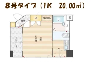 K&S高宮【4階】の間取り