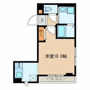 LaLa神泉【4階】の間取り