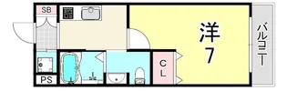 maison de chou chou立花【3階】の間取り