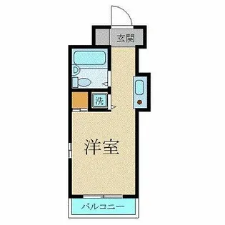 プレール恵比寿【1階】の間取り
