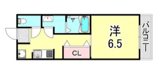 スリールJR立花【2階】の間取り