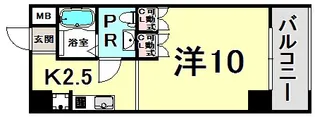 REVE【9階】の間取り