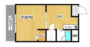 メゾンド花木【4階】の間取り