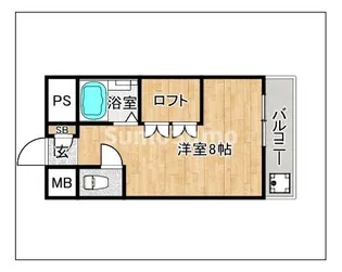 サンライズくら 【2階】の間取り