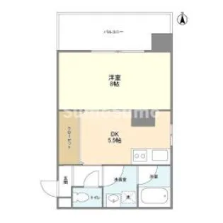 グランテージ感彩【5階】の間取り