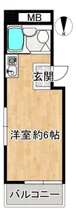 甲南本山コーポラス【3階】の間取り