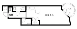インパサディナ【2階】の間取り