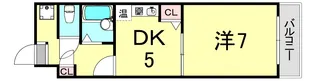 アーバンKⅡ【2階】の間取り
