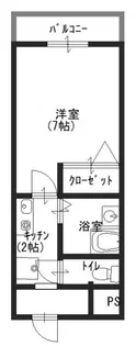 ルネッサンス王子【8階】の間取り