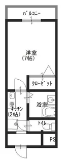 ルネッサンス王子【8階】の間取り