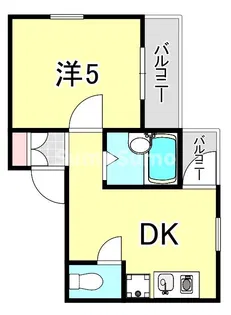 アメニティ東神戸【3階】の間取り