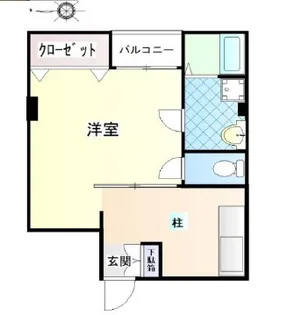 大阪ハウス本館【2階】の間取り