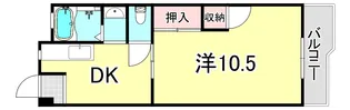 松俊ハイツ【3階】の間取り