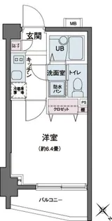 エコロジー都立大学レジデンス【2階】の間取り