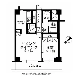 アーバンパーク代官山Ⅰ/Ⅱ【4階】の間取り