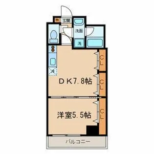 ザ・テレス下馬【2階】の間取り
