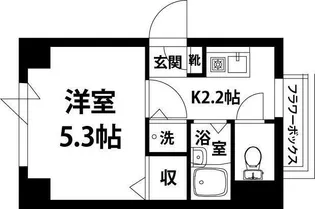 キャピトル西公園【2階】の間取り
