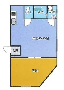田中ビル【2階】の間取り