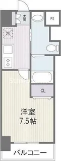 サムティタワーズ愛宕【5階】の間取り