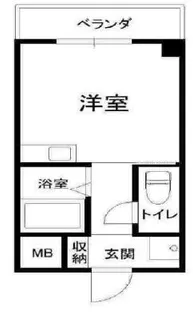 ロイヤルコート西宮門戸【2階】の間取り