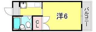 セルダン西芦屋【4階】の間取り