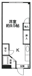 ミキヤビル【3階】の間取り