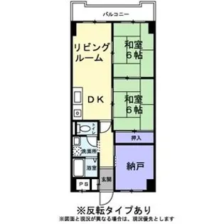 オカダハイライズ【7階】の間取り