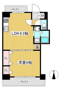 ロイヤルヒルⅡ【4階】の間取り