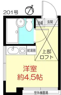オプティ神戸【2階】の間取り