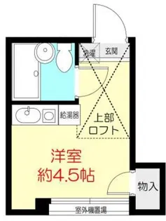 オプティ神戸【3階】の間取り