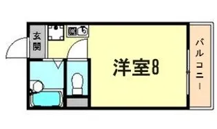 パールハイツ 【102号室】の間取り