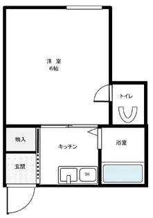 東峰コーポ【2階】の間取り
