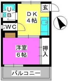 グレイシャス長尾【3階】の間取り