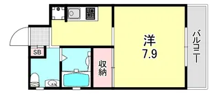 プリンストン【2階】の間取り
