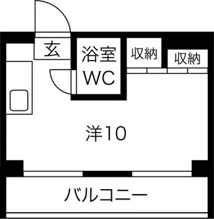 シャルマン六甲【5階】の間取り