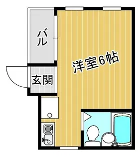 ロータスマンション【2階】の間取り