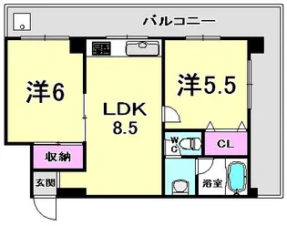サンビルダー新神戸【3階】の間取り