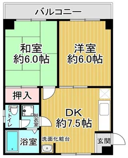 パークホーム王子【2階】の間取り