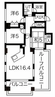 GROOVE神戸レジデンス【7階】の間取り