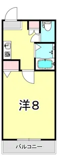 エスポワール【2階】の間取り