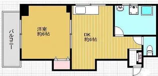 青電マンション【4階】の間取り