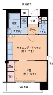 フレール新開地3丁目【8階】の間取り