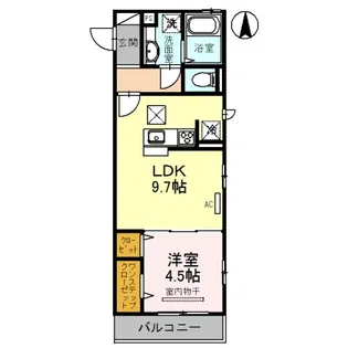Maison de Felicia【1階】の間取り