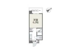 アバンダント21【9階】の間取り