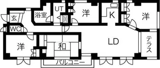 ガーデンヒルズ浄水Ⅲ【2階】の間取り