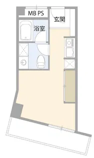 HK元町ビル【6階】の間取り