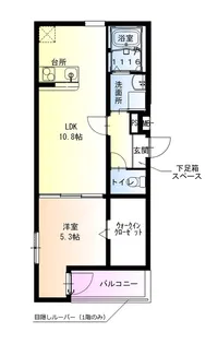 フジパレス尼崎武庫川【1階】の間取り