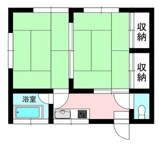 平和ハイツ【1階】の間取り