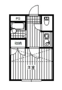 埼玉県坂戸市泉町【アパート】の間取り