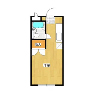 コーポ6【2階】の間取り